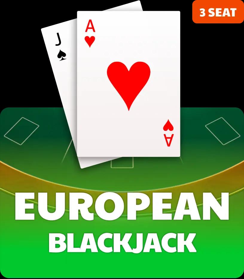 3 Seat European Blackjack